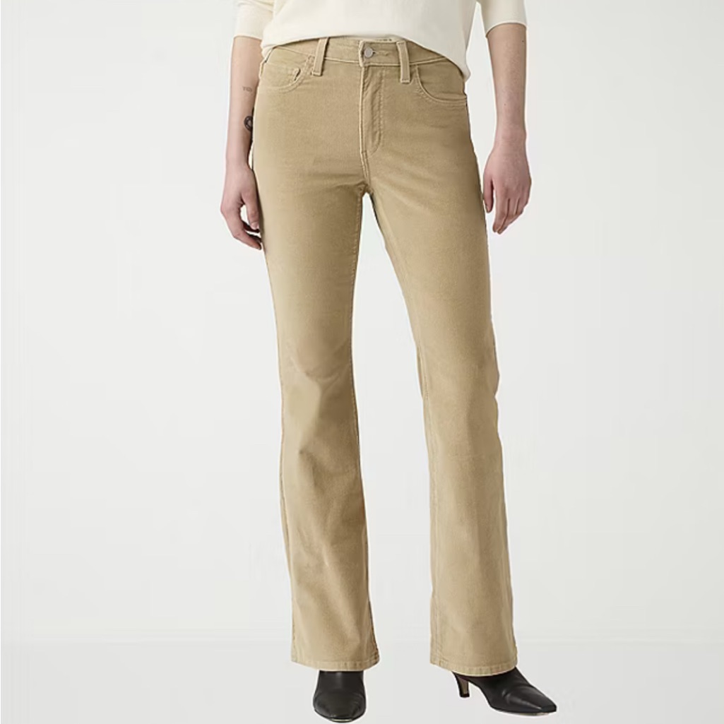 Levis 726 Flare Khaki Jeans